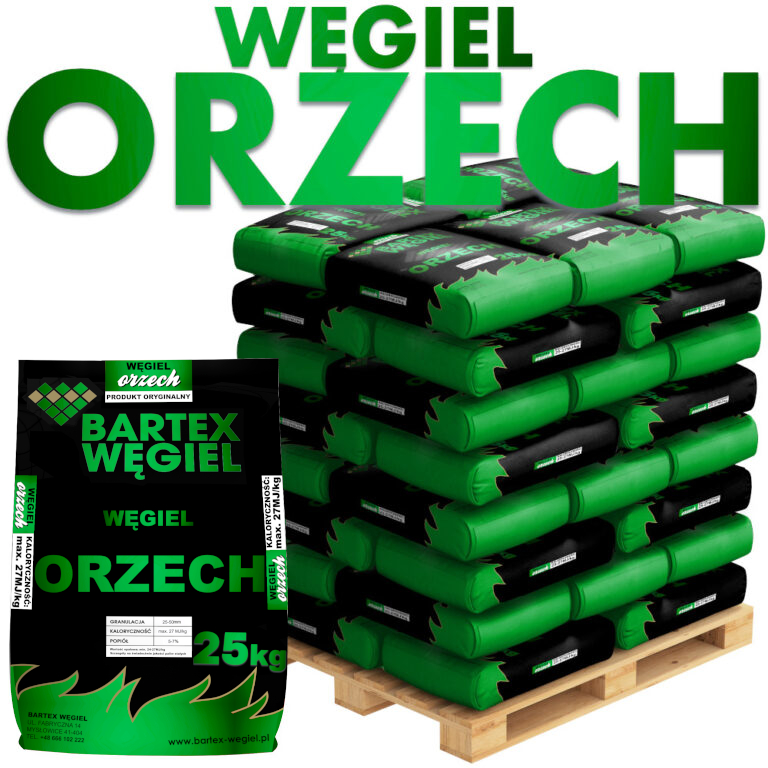 Worek Węgiel Orzech Bartex - Skład opału Zgorzelec
